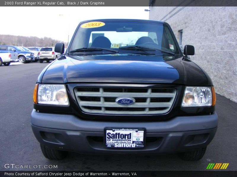Black / Dark Graphite 2003 Ford Ranger XL Regular Cab