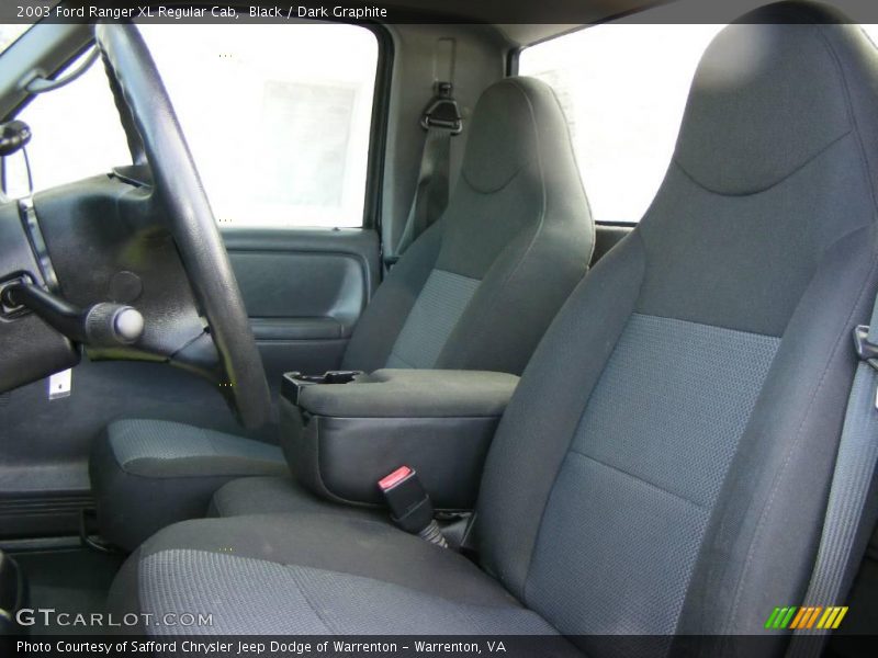 Black / Dark Graphite 2003 Ford Ranger XL Regular Cab