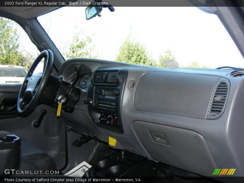 Black / Dark Graphite 2003 Ford Ranger XL Regular Cab