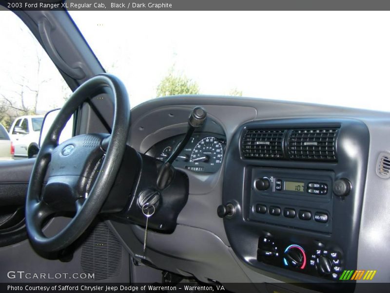 Black / Dark Graphite 2003 Ford Ranger XL Regular Cab