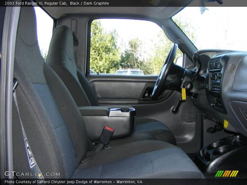 Black / Dark Graphite 2003 Ford Ranger XL Regular Cab