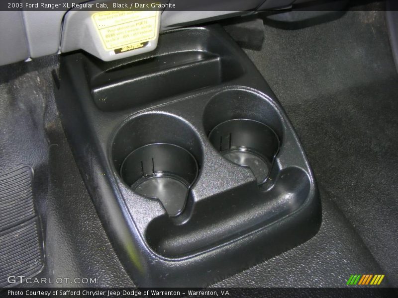 Black / Dark Graphite 2003 Ford Ranger XL Regular Cab