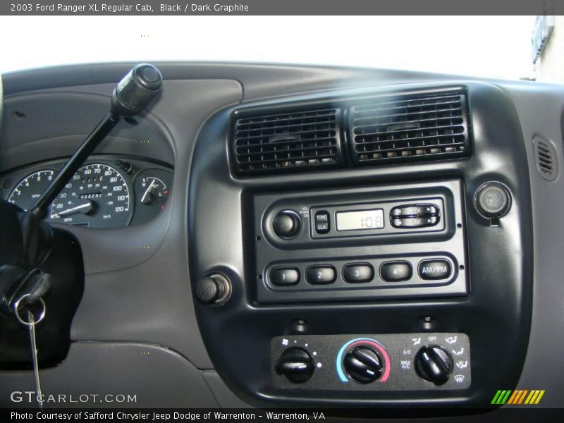 Black / Dark Graphite 2003 Ford Ranger XL Regular Cab