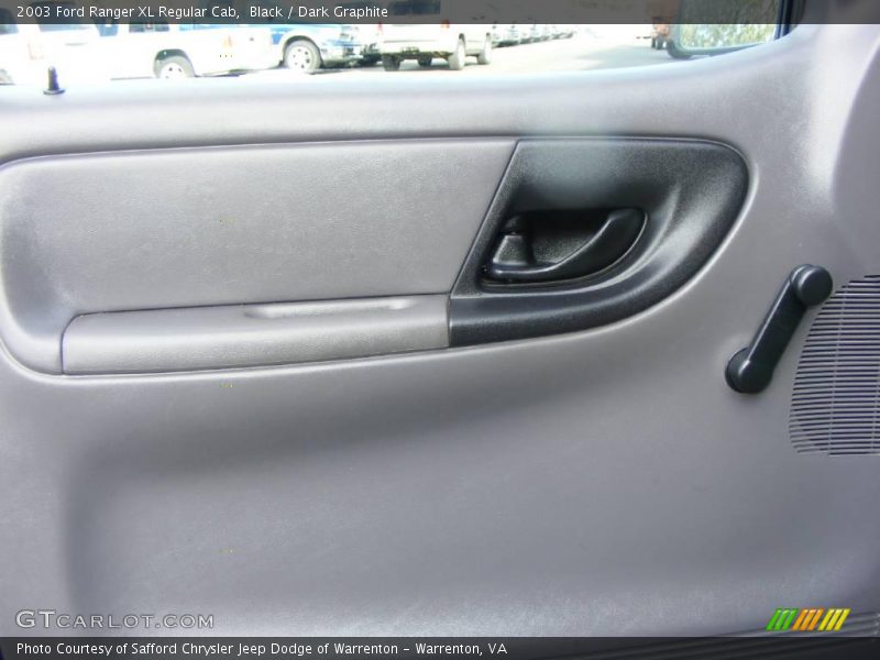 Black / Dark Graphite 2003 Ford Ranger XL Regular Cab