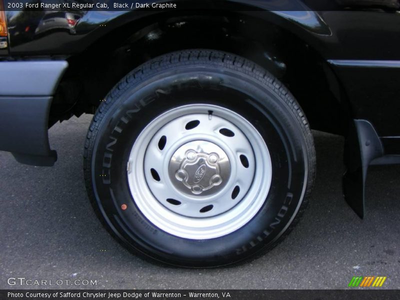 Black / Dark Graphite 2003 Ford Ranger XL Regular Cab