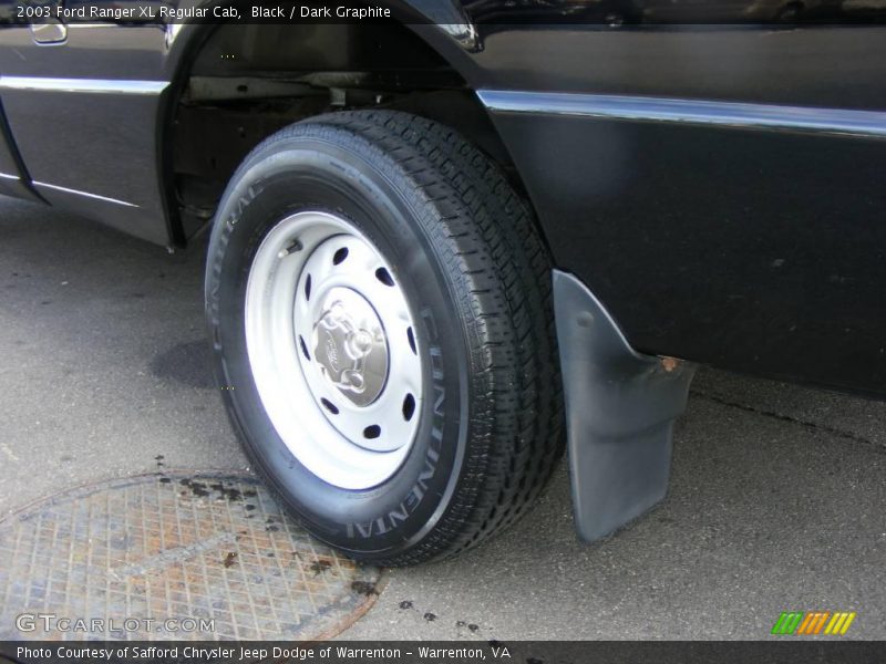Black / Dark Graphite 2003 Ford Ranger XL Regular Cab
