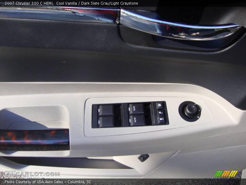 Cool Vanilla / Dark Slate Gray/Light Graystone 2007 Chrysler 300 C HEMI