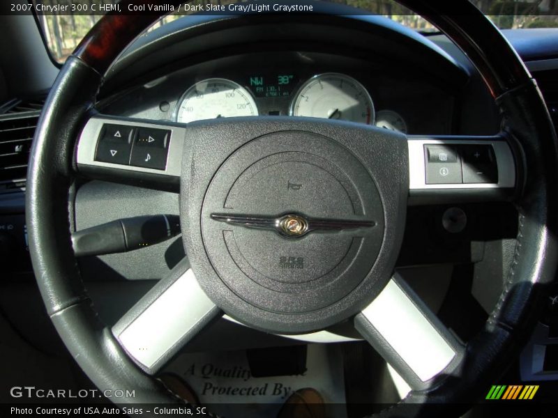 Cool Vanilla / Dark Slate Gray/Light Graystone 2007 Chrysler 300 C HEMI