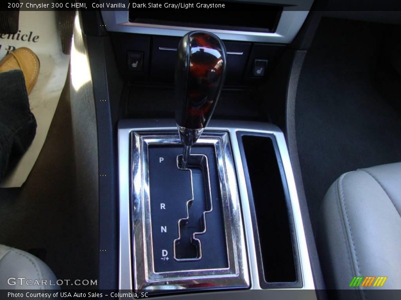 Cool Vanilla / Dark Slate Gray/Light Graystone 2007 Chrysler 300 C HEMI