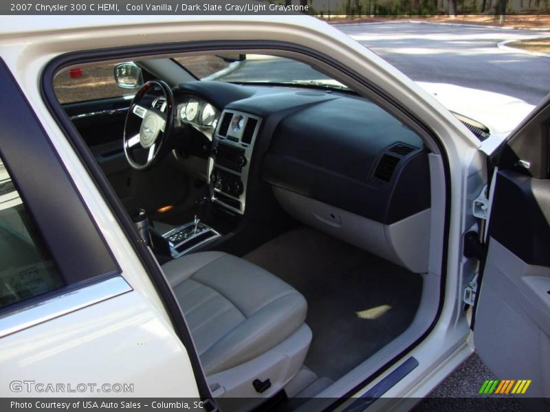 Cool Vanilla / Dark Slate Gray/Light Graystone 2007 Chrysler 300 C HEMI