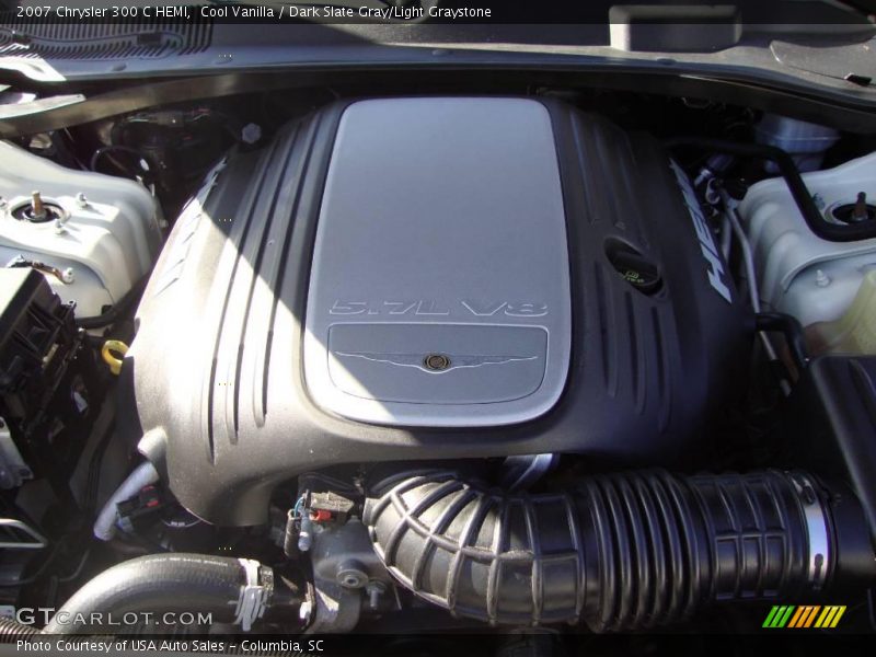 Cool Vanilla / Dark Slate Gray/Light Graystone 2007 Chrysler 300 C HEMI