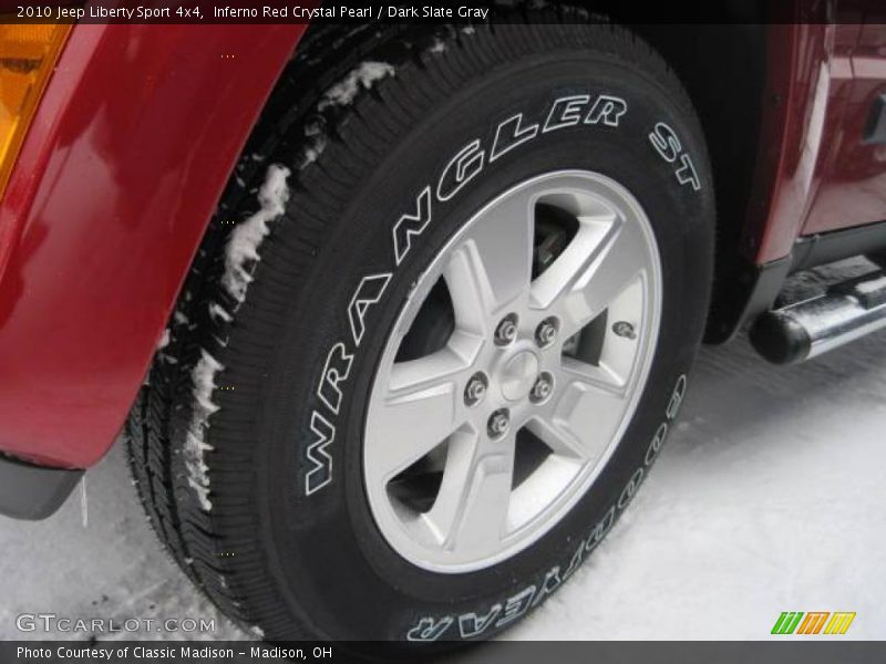 Inferno Red Crystal Pearl / Dark Slate Gray 2010 Jeep Liberty Sport 4x4