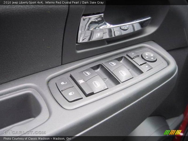 Inferno Red Crystal Pearl / Dark Slate Gray 2010 Jeep Liberty Sport 4x4