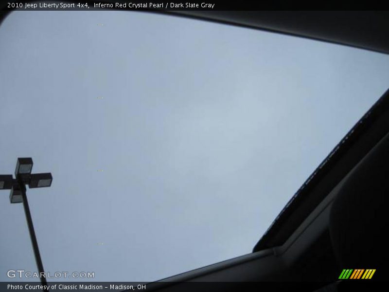 Inferno Red Crystal Pearl / Dark Slate Gray 2010 Jeep Liberty Sport 4x4