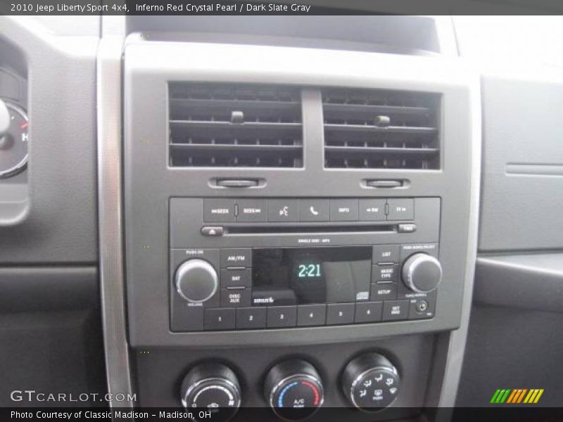 Inferno Red Crystal Pearl / Dark Slate Gray 2010 Jeep Liberty Sport 4x4