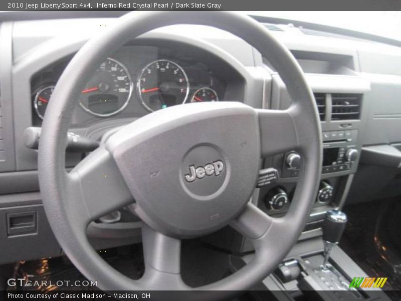 Inferno Red Crystal Pearl / Dark Slate Gray 2010 Jeep Liberty Sport 4x4