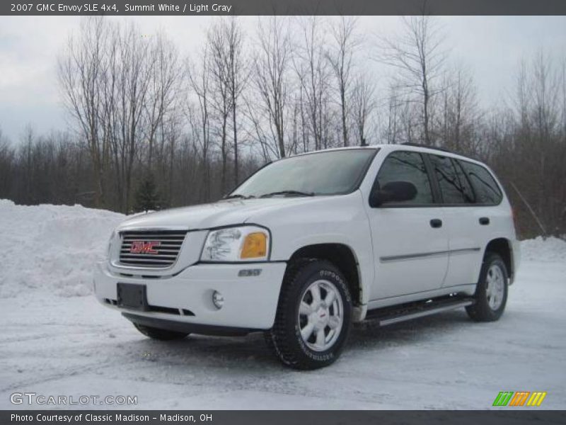 Summit White / Light Gray 2007 GMC Envoy SLE 4x4
