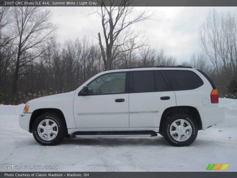 Summit White / Light Gray 2007 GMC Envoy SLE 4x4