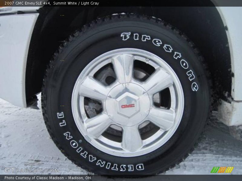 Summit White / Light Gray 2007 GMC Envoy SLE 4x4