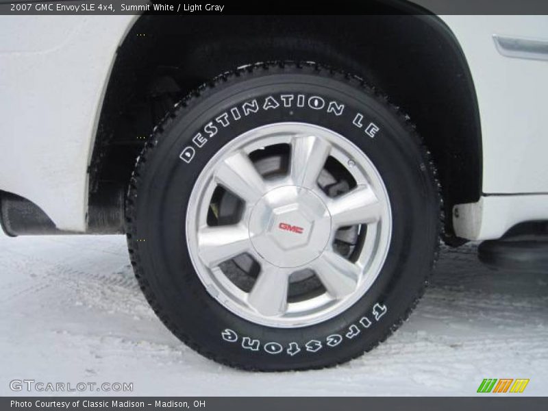 Summit White / Light Gray 2007 GMC Envoy SLE 4x4