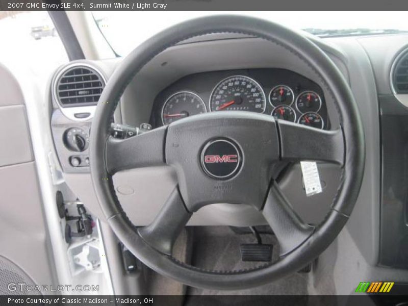 Summit White / Light Gray 2007 GMC Envoy SLE 4x4