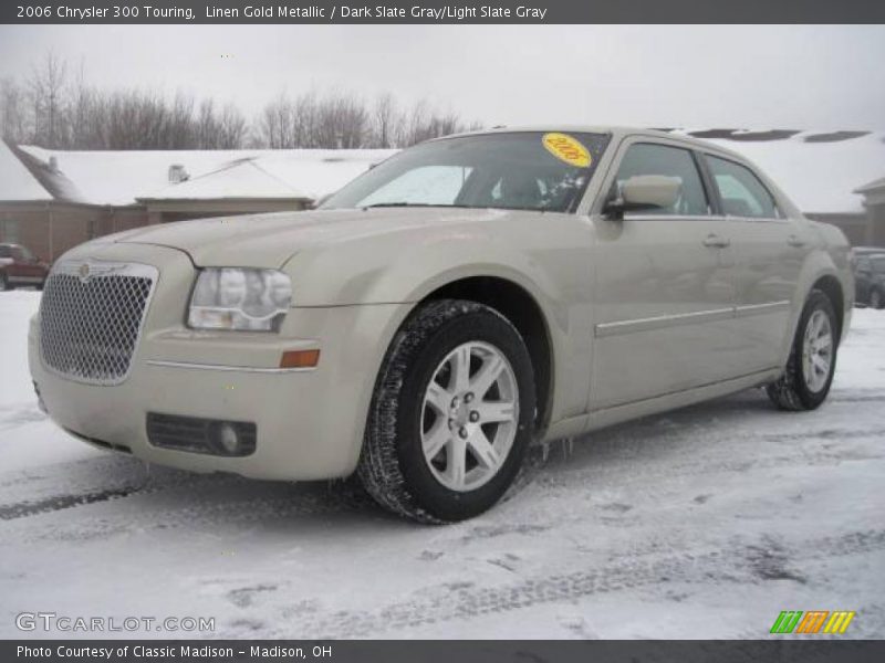 Linen Gold Metallic / Dark Slate Gray/Light Slate Gray 2006 Chrysler 300 Touring