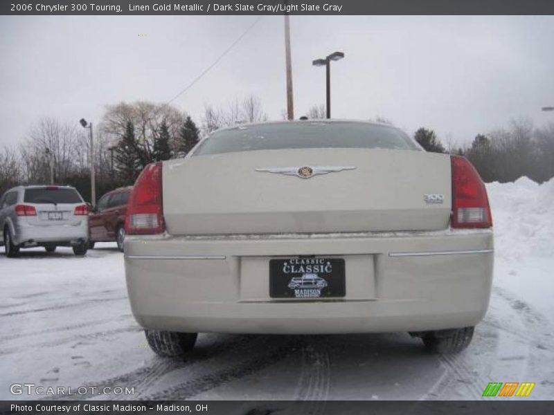 Linen Gold Metallic / Dark Slate Gray/Light Slate Gray 2006 Chrysler 300 Touring