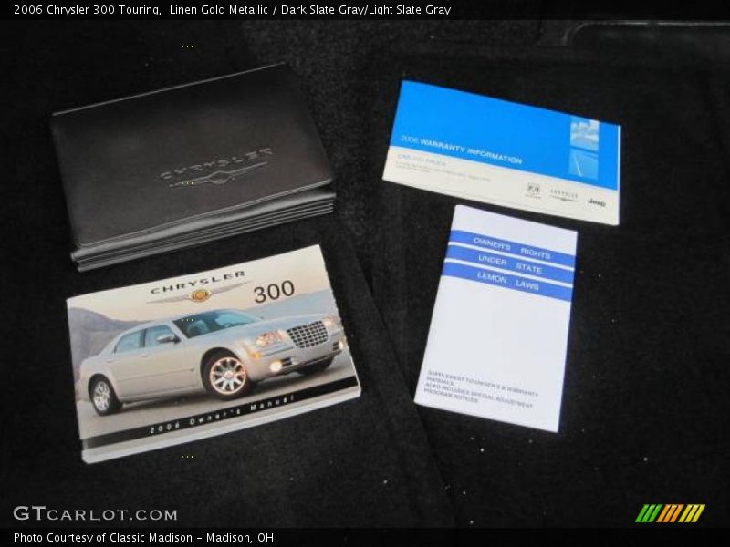 Linen Gold Metallic / Dark Slate Gray/Light Slate Gray 2006 Chrysler 300 Touring