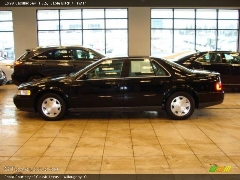Sable Black / Pewter 1999 Cadillac Seville SLS
