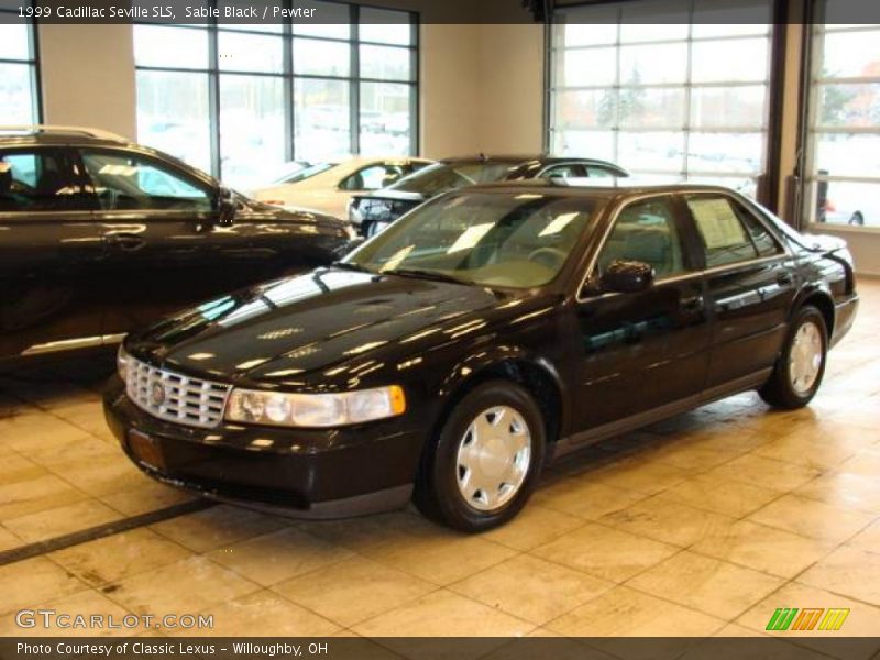 Sable Black / Pewter 1999 Cadillac Seville SLS