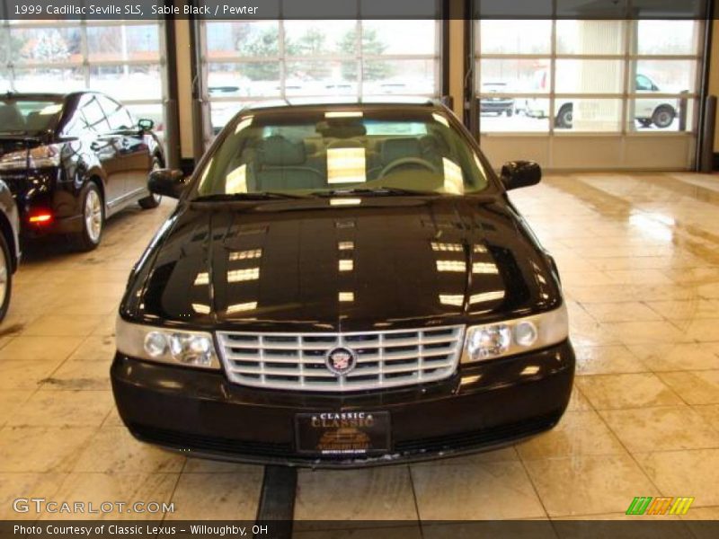 Sable Black / Pewter 1999 Cadillac Seville SLS