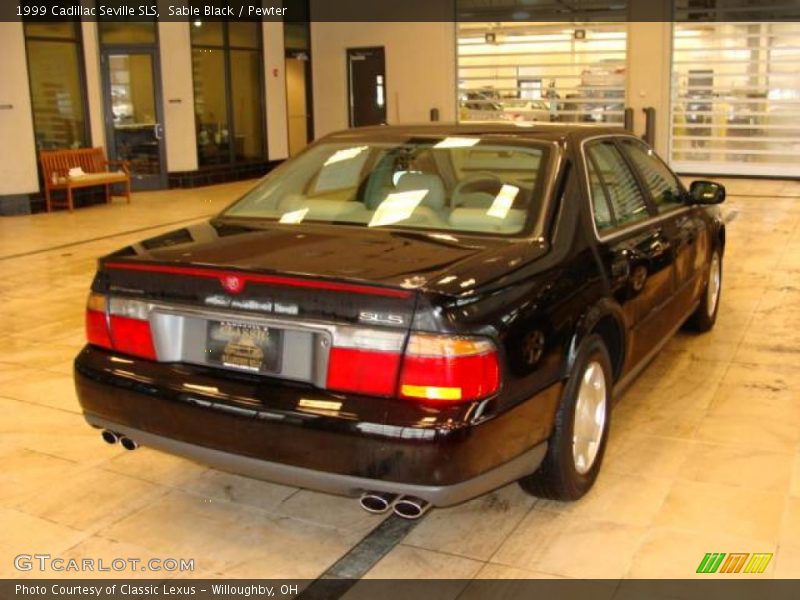 Sable Black / Pewter 1999 Cadillac Seville SLS