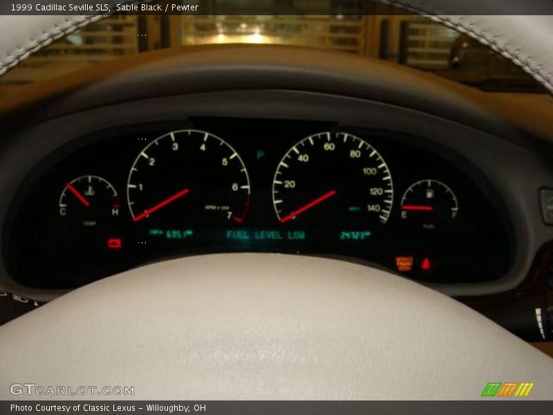 Sable Black / Pewter 1999 Cadillac Seville SLS