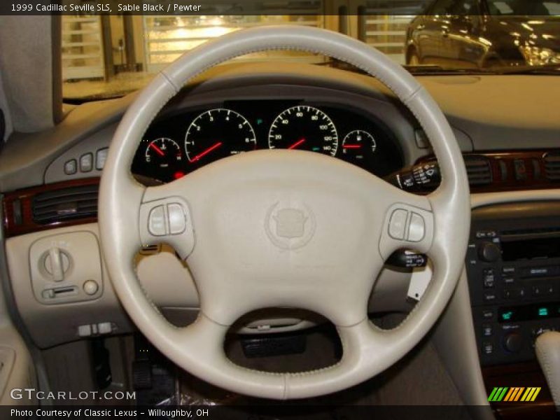 Sable Black / Pewter 1999 Cadillac Seville SLS
