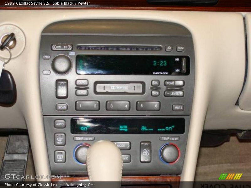 Sable Black / Pewter 1999 Cadillac Seville SLS