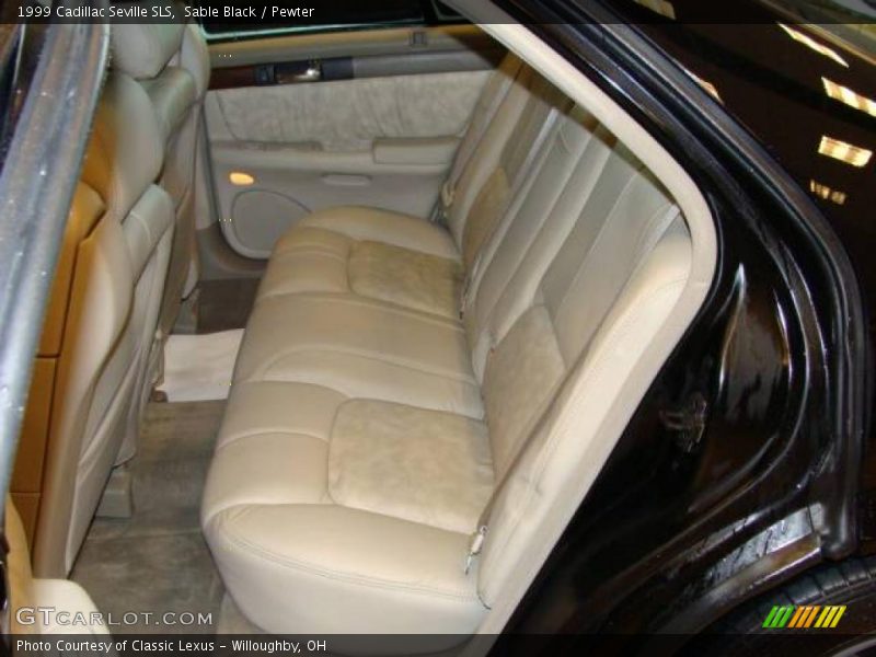 Sable Black / Pewter 1999 Cadillac Seville SLS