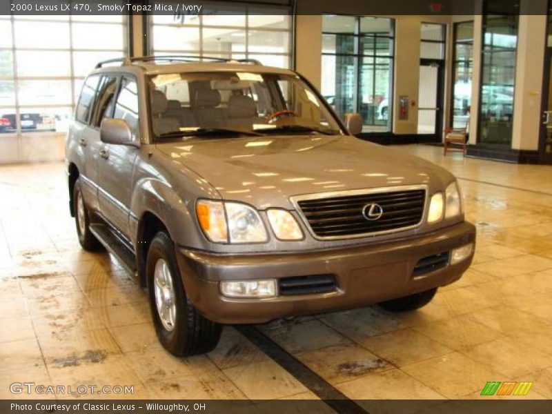 Smoky Topaz Mica / Ivory 2000 Lexus LX 470