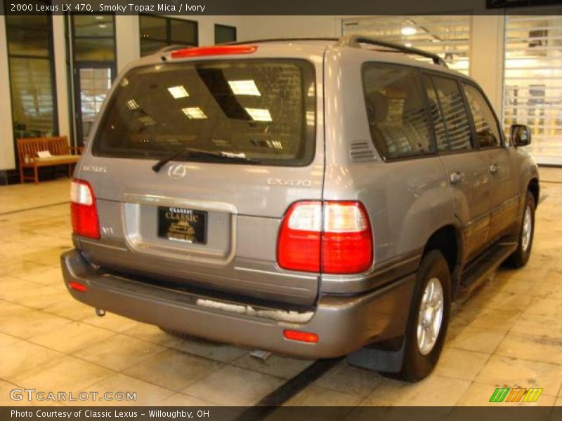 Smoky Topaz Mica / Ivory 2000 Lexus LX 470