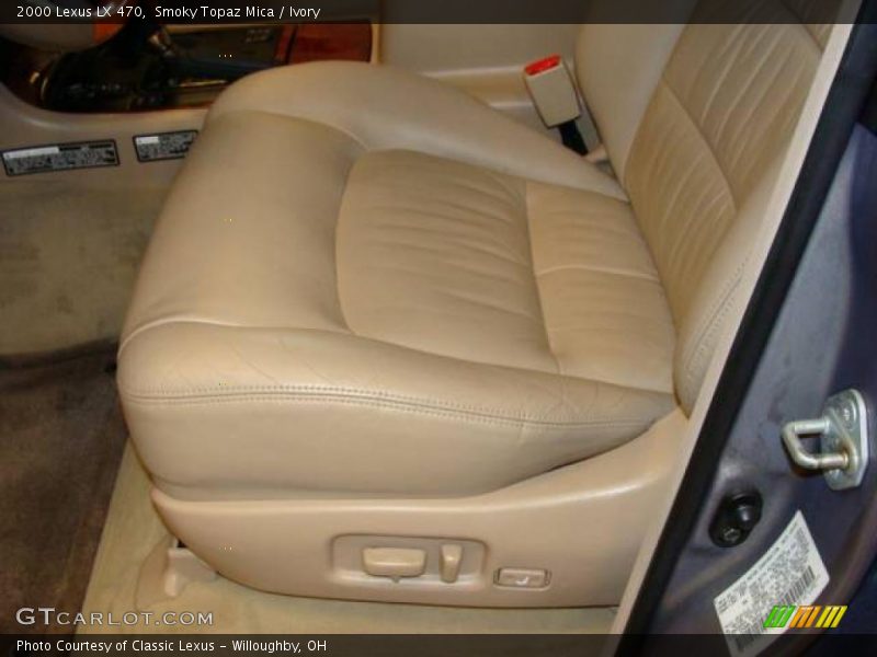 Smoky Topaz Mica / Ivory 2000 Lexus LX 470