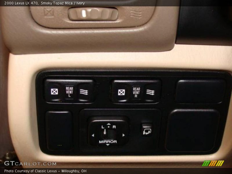 Smoky Topaz Mica / Ivory 2000 Lexus LX 470