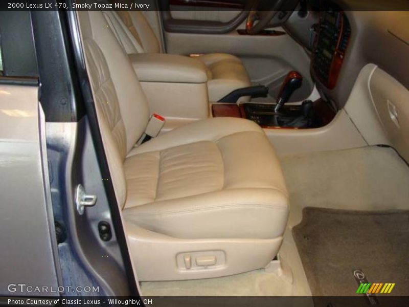 Smoky Topaz Mica / Ivory 2000 Lexus LX 470