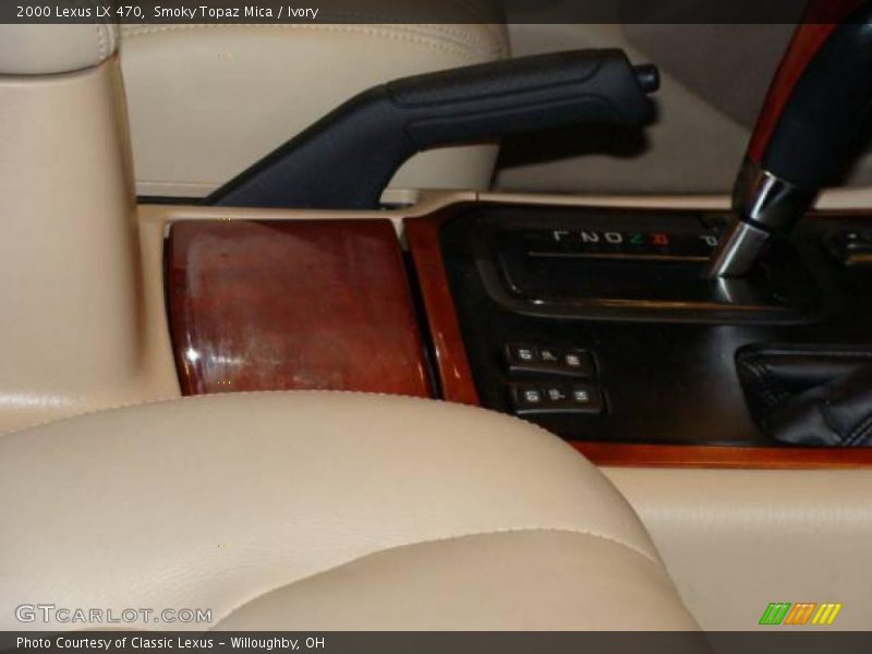 Smoky Topaz Mica / Ivory 2000 Lexus LX 470