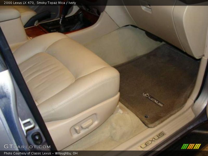 Smoky Topaz Mica / Ivory 2000 Lexus LX 470