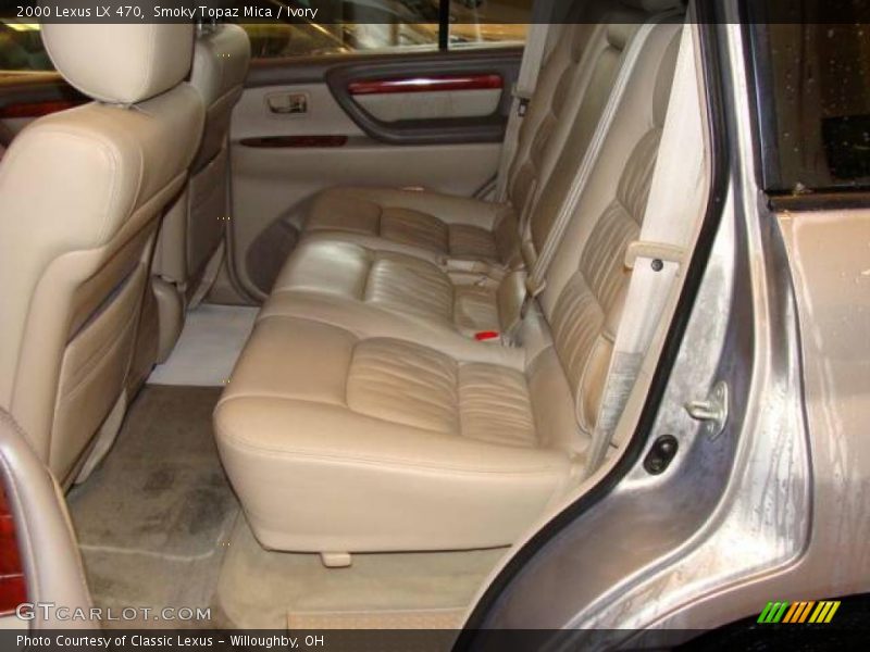 Smoky Topaz Mica / Ivory 2000 Lexus LX 470
