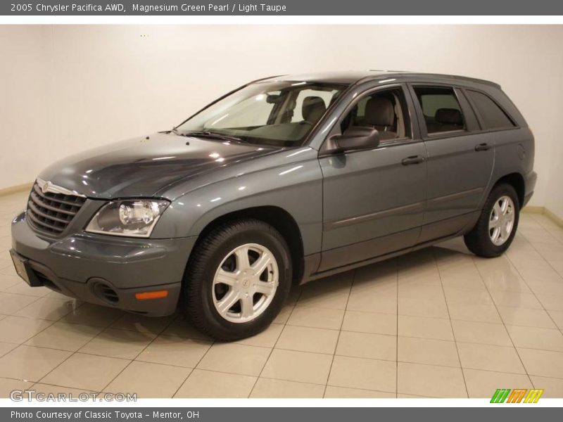 Magnesium Green Pearl / Light Taupe 2005 Chrysler Pacifica AWD