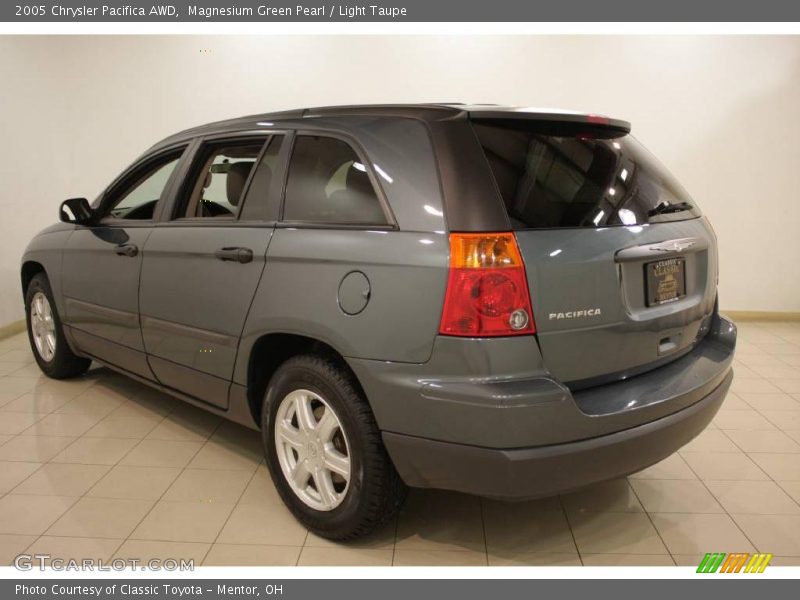 Magnesium Green Pearl / Light Taupe 2005 Chrysler Pacifica AWD