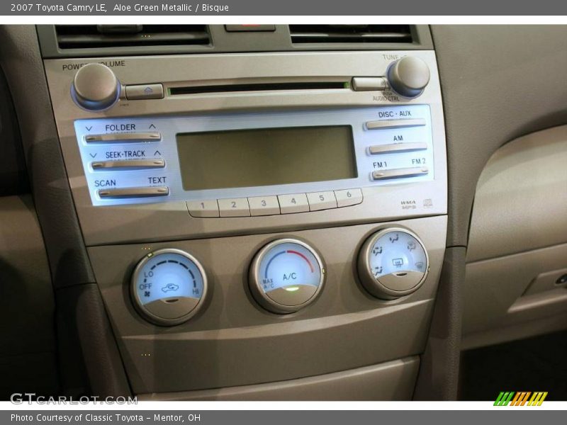 Aloe Green Metallic / Bisque 2007 Toyota Camry LE