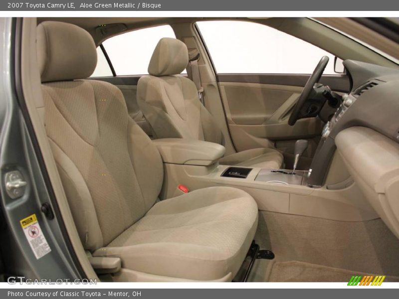 Aloe Green Metallic / Bisque 2007 Toyota Camry LE