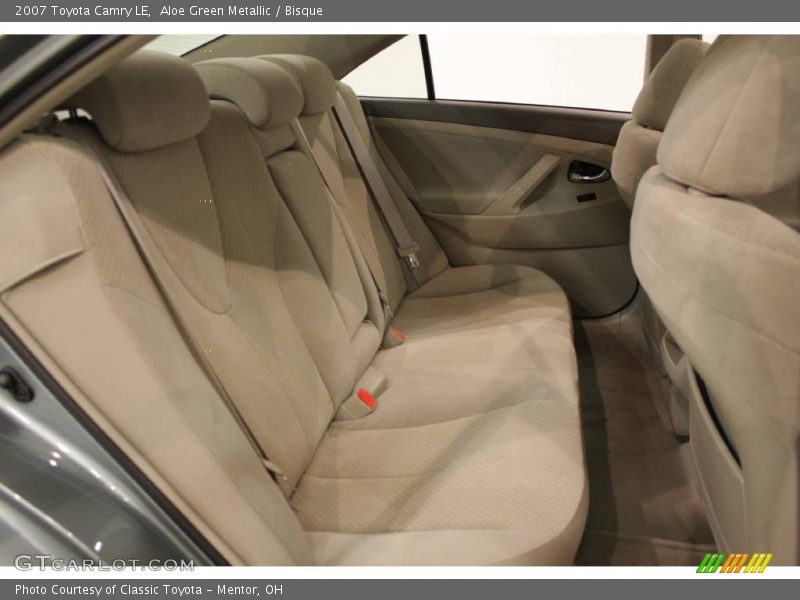 Aloe Green Metallic / Bisque 2007 Toyota Camry LE