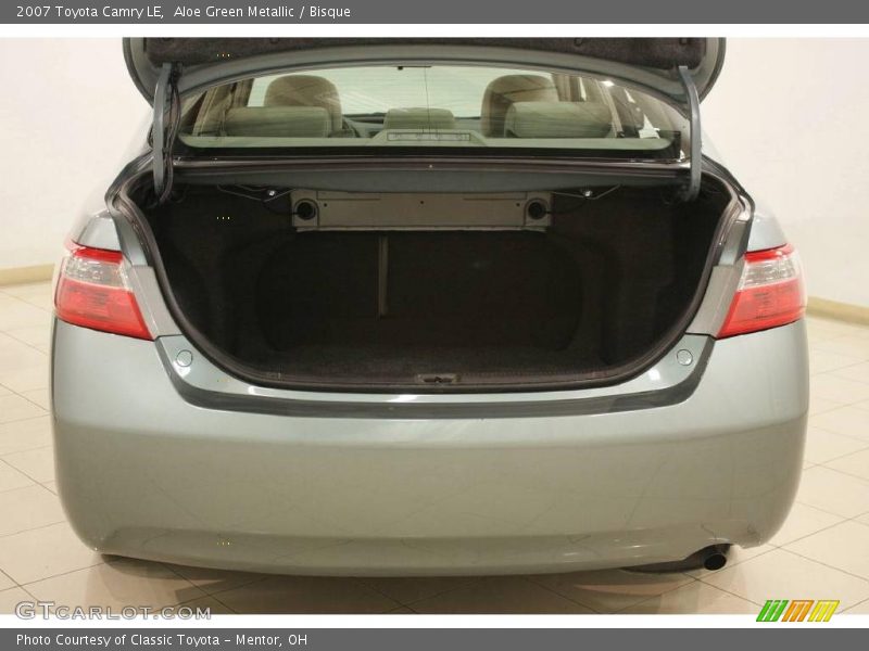 Aloe Green Metallic / Bisque 2007 Toyota Camry LE